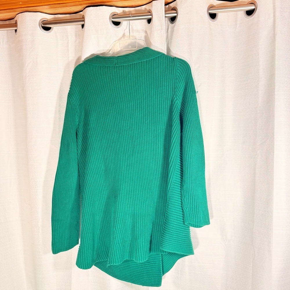 Lauren Ralph Lauren‎ Green Double-Breasted 100% cotton Women's Sweater size 3XL - Picture 7 of 11